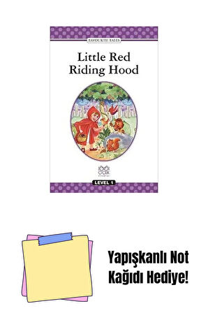 LITTLE RED RIDING HOOD: Level 1 + Yapışkanlı Not Kağıdı