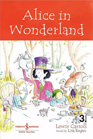 Alice in Wonderland + Yapışkanlı Not Kağıdı