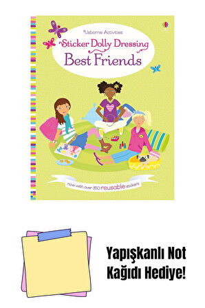 Sticker Dolly Dressing Best Friends + Yapışkanlı Not Kağıdı