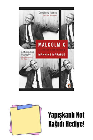 Malcolm X: A Life of Reinvention + Yapışkanlı Not Kağıdı