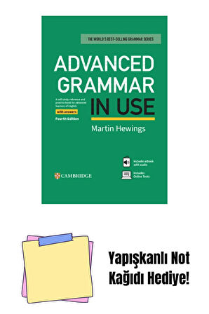 Advanced Grammar In Use: With Answers + Yapışkanlı Not Kağıdı