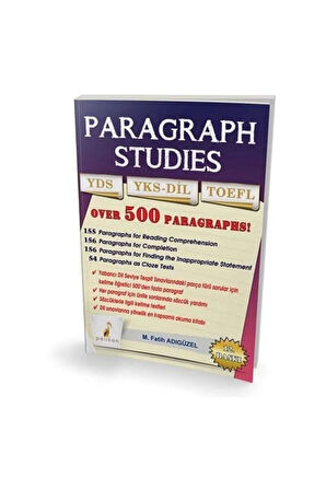 Pelikan Paragraph Studıes Yds Lys 5 Toefl: Over 500 Paragraphs! + Yapışkanlı Not Kağıdı