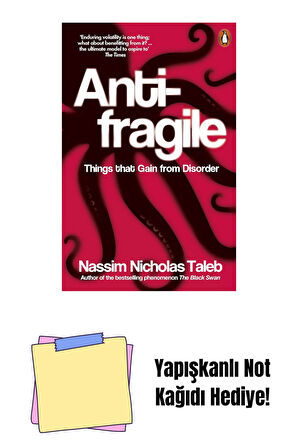 Antifragile : Things that Gain from Disorder + Yapışkanlı Not Kağıdı