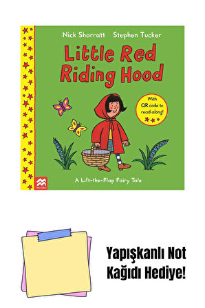 Little Red Riding Hood + Yapışkanlı Not Kağıdı