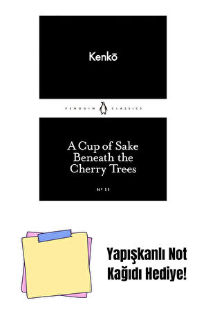 A Cup of Sake Beneath the Cherry Trees + Yapışkanlı Not Kağıdı
