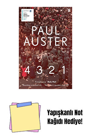 4 3 2 1 + Yapışkanlı Not Kağıdı