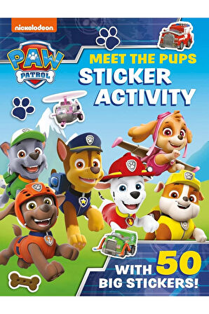 Paw Patrol: Meet the Pups Sticker Activity + Yapışkanlı Not Kağıdı
