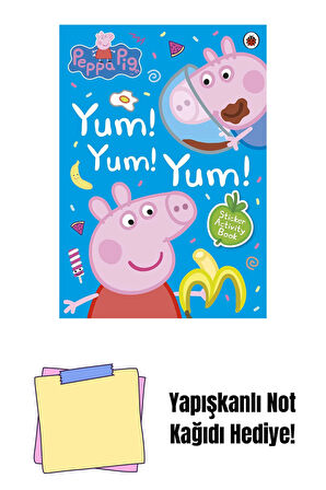 Peppa Pig: Yum! Yum! Yum! Sticker Activity Book + Yapışkanlı Not Kağıdı
