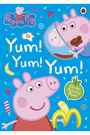 Peppa Pig: Yum! Yum! Yum! Sticker Activity Book + Yapışkanlı Not Kağıdı