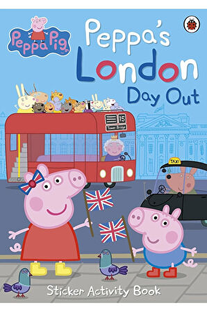 Peppa's London Day Out Sticker Activity Book + Yapışkanlı Not Kağıdı