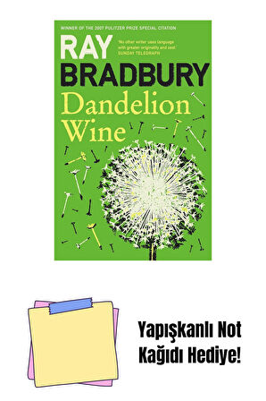 Dandelion Wine + Yapışkanlı Not Kağıdı