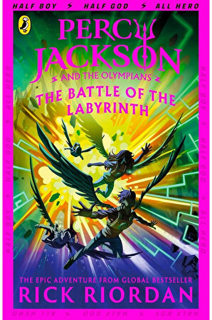 Percy Jackson and the Battle of the Labyrinth (Book 4) + Yapışkanlı Not Kağıdı