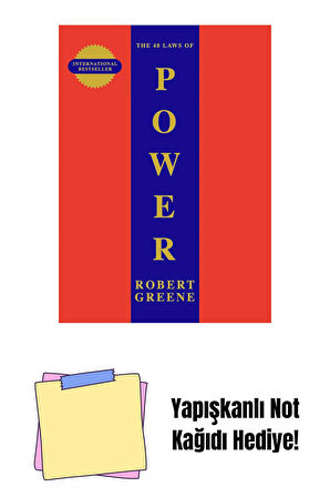 The 48 Laws Of Power + Yapışkanlı Not Kağıdı