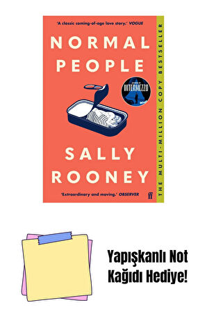 Normal People: One million copies sold + Yapışkanlı Not Kağıdı