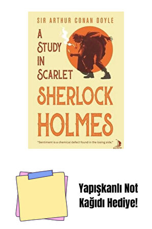 A Study In Scarlet Sherlock Holmes + Yapışkanlı Not Kağıdı