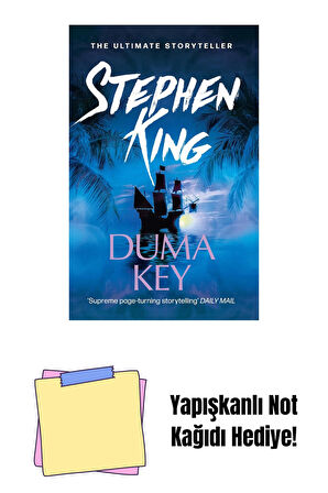 Duma Key: The bestselling novel from the ultimate storyteller + Yapışkanlı Not Kağıdı