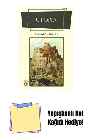 Utopia İngilizce Roman + Yapışkanlı Not Kağıdı