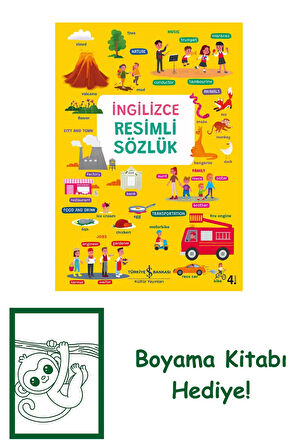 İngilizce Resimli Sözlük + Yapışkanlı Not Kağıdı