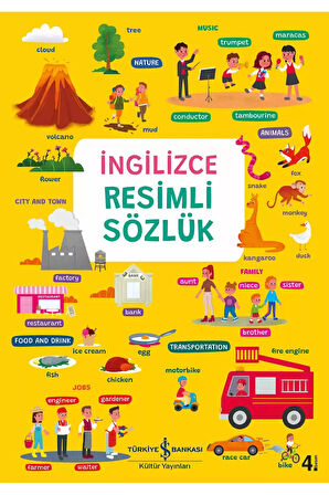 İngilizce Resimli Sözlük + Yapışkanlı Not Kağıdı
