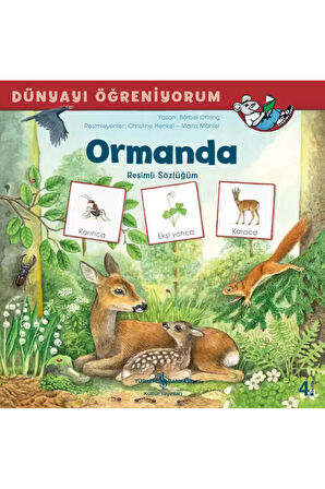 Dünyayı Öğreniyorum Ormanda Resimli Sözlüğüm + Yapışkanlı Not Kağıdı