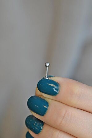 İki Ucu Top Çelik Piercing Helix Kıkırdak 6 mm