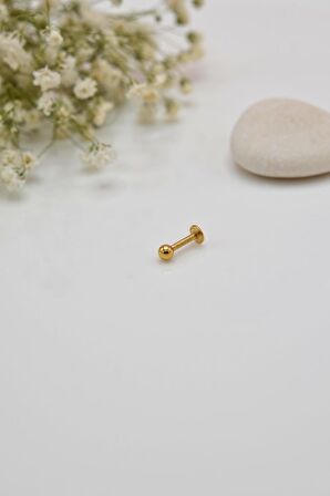 Gold Çelik Top Piercing 6 mm
