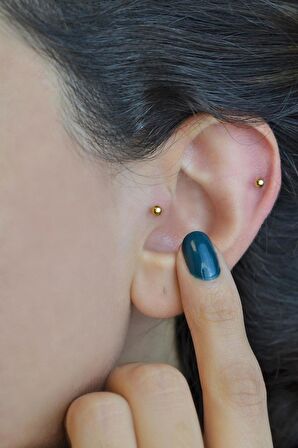 Gold Çelik Top Piercing 6 mm