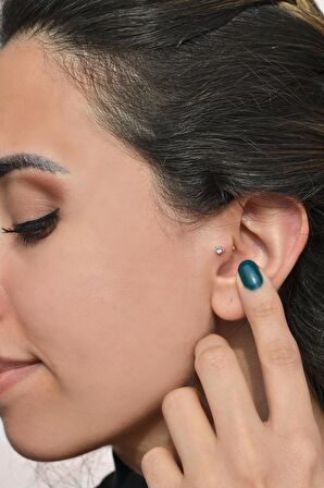 Tektaş Gold Çelik Top Piercing 8 mm