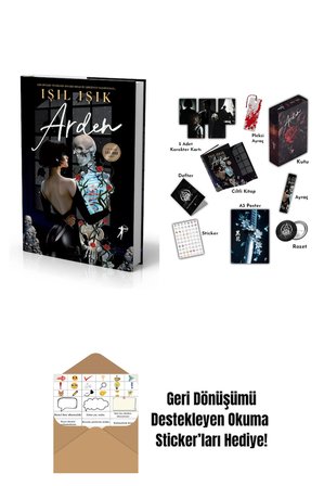 Arden 1 (Ciltli) + Arden 1 (Ciltli - Kutulu Özel Set) + Okuma Sticker'ları