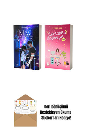 Mavi Gece + Operatöre Bağlanıyorsunuz 1 + Okuma Sticker'ları