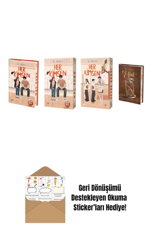 R. İdeli 4 Kitap Set + Okuma Sticker'ları