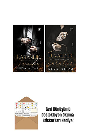 Karanlık Günahlar + Tuvaldeki Yaralar + Okuma Sticker'ları