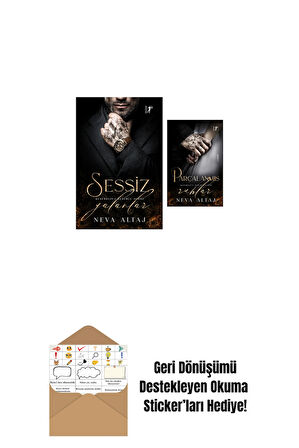 Sessiz Yalanlar + Parçalanmış Ruhlar + Okuma Sticker'ları