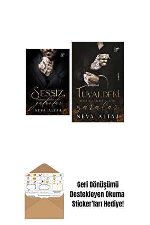 Sessiz Yalanlar + Tuvaldeki Yaralar + Okuma Sticker'ları