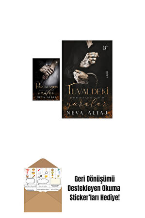 Parçalanmış Ruhlar + Tuvaldeki Yaralar + Okuma Sticker'ları