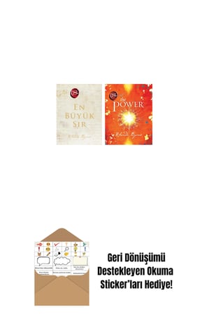 The Secret - En Büyük Sır (Ciltli) + The Power (Ciltli) + Okuma Sticker'ları