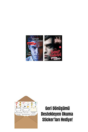 Vampir Günlükleri - Stefan Günlükleri Vol. 4 Karındeşen + Vampir Günlükleri - Dönüş: Gölge Ruhlar + Okuma Sticker'ları