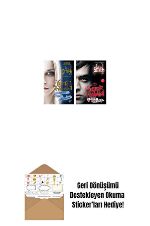 Vampir Günlükleri - Kurtuluş Vol. 1 Görünmeyen + Vampir Günlükleri - Dönüş: Gölge Ruhlar + Okuma Sticker'ları