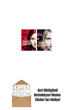 Vampir Günlükleri - Vol. 3 Kaderin Yükselişi + Vampir Günlükleri - Dönüş: Çöken Karanlık + Okuma Sticker'ları