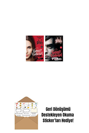 Vampir Günlükleri - Avcılar Vol.1 Fantom + Vampir Günlükleri - Dönüş: Gölge Ruhlar + Okuma Sticker'ları