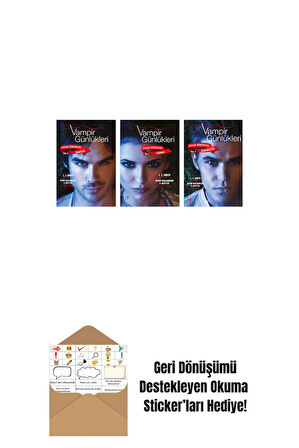 L. J. Smith 3 Kitap Set + Okuma Sticker'ları