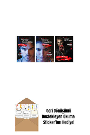 L. J. Smith 3 Kitap Set + Okuma Sticker'ları