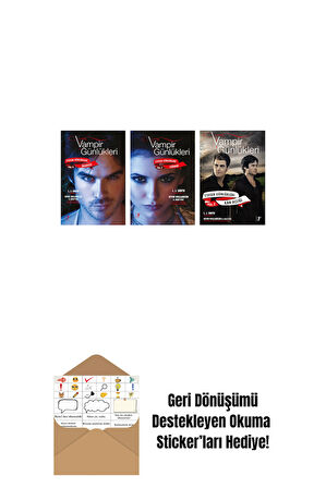 L. J. Smith 3 Kitap Set + Okuma Sticker'ları