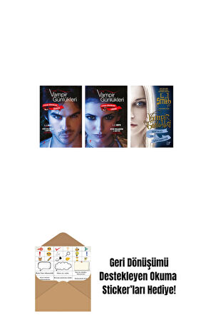 L. J. Smith 3 Kitap Set + Okuma Sticker'ları