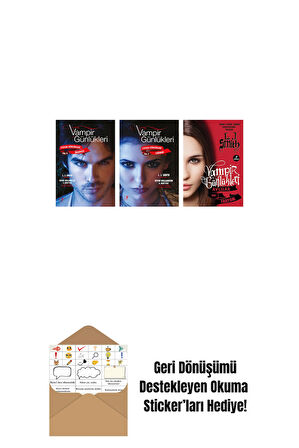 L. J. Smith 3 Kitap Set + Okuma Sticker'ları