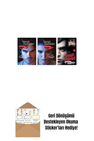 L. J. Smith 3 Kitap Set + Okuma Sticker'ları