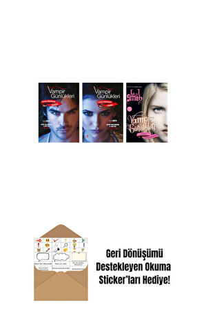 L. J. Smith 3 Kitap Set + Okuma Sticker'ları