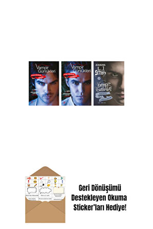 L. J. Smith 3 Kitap Set + Okuma Sticker'ları