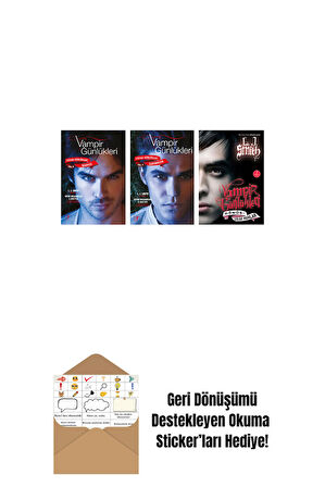 L. J. Smith 3 Kitap Set + Okuma Sticker'ları