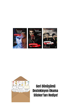 L. J. Smith 3 Kitap Set + Okuma Sticker'ları